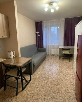 Студия квартира, на длительный срок, 23м2, 4/17 этаж