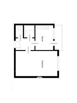 1-к квартира, на длительный срок, 34м2, 3/5 этаж