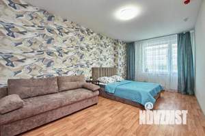 1-к квартира, посуточно, 40м2, 1/1 этаж