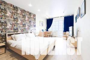 1-к квартира, посуточно, 45м2, 16/18 этаж
