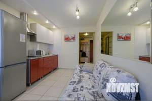1-к квартира, посуточно, 45м2, 1/1 этаж