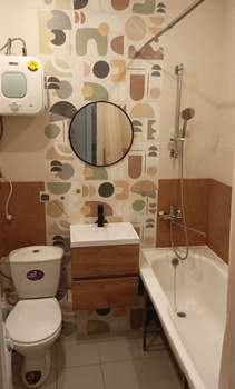 1-к квартира, на длительный срок, 36м2, 6/17 этаж