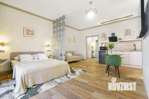 Студия квартира, посуточно, 33м2, 6/6 этаж