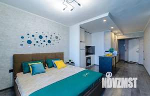 Студия квартира, посуточно, 35м2, 13/16 этаж