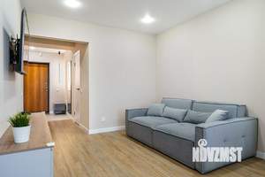 1-к квартира, посуточно, 45м2, 8/12 этаж