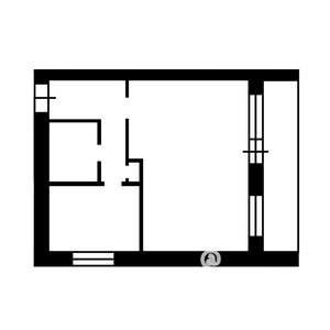 2-к квартира, на длительный срок, 35м2, 7/9 этаж