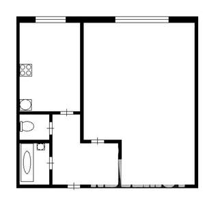 1-к квартира, на длительный срок, 36м2, 3/11 этаж