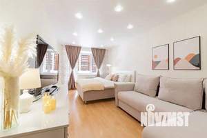 1-к квартира, посуточно, 45м2, 1/1 этаж
