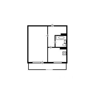 1-к квартира, на длительный срок, 36м2, 3/9 этаж