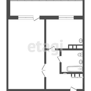 1-к квартира, на длительный срок, 35м2, 14/17 этаж