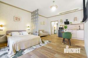 Студия квартира, посуточно, 33м2, 6/6 этаж