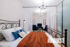 1-к квартира, посуточно, 42м2, 1/1 этаж