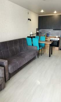 Студия квартира, на длительный срок, 30м2, 12/17 этаж