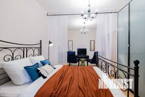 1-к квартира, посуточно, 42м2, 1/1 этаж