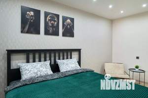 1-к квартира, посуточно, 42м2, 1/1 этаж