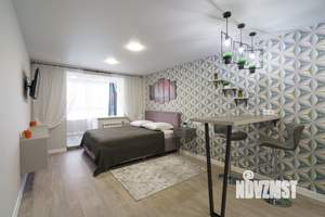 Студия квартира, посуточно, 30м2, 6/19 этаж