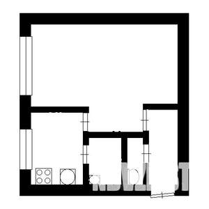 1-к квартира, на длительный срок, 31м2, 1/4 этаж