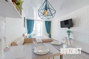 Студия квартира, посуточно, 35м2, 7/9 этаж