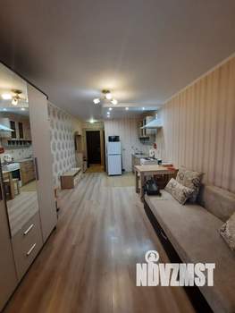 Студия квартира, на длительный срок, 34м2, 10/17 этаж