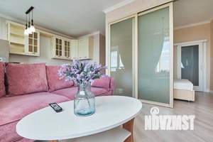 1-к квартира, посуточно, 48м2, 1/1 этаж