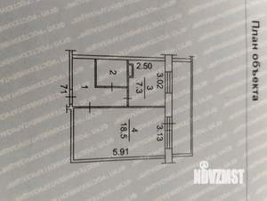 1-к квартира, на длительный срок, 36м2, 8/10 этаж