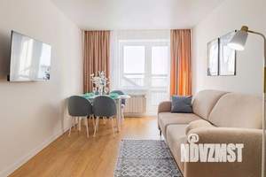 1-к квартира, посуточно, 45м2, 1/1 этаж