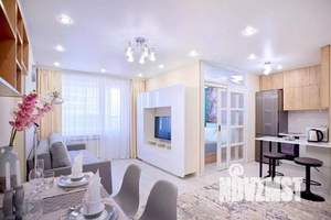 1-к квартира, посуточно, 45м2, 1/1 этаж