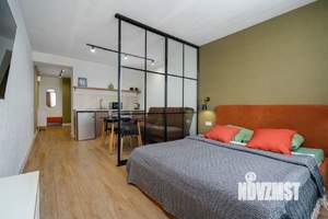 Студия квартира, посуточно, 30м2, 12/19 этаж