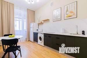 1-к квартира, посуточно, 45м2, 1/1 этаж