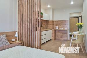 Студия квартира, посуточно, 30м2, 3/17 этаж