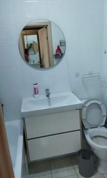 Студия квартира, на длительный срок, 30м2, 12/17 этаж