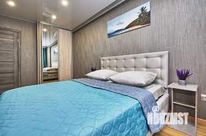 1-к квартира, посуточно, 45м2, 10/18 этаж