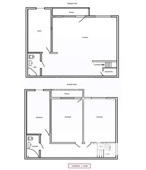 4-к квартира, на длительный срок, 110м2, 5/6 этаж