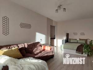1-к квартира, посуточно, 40м2, 4/10 этаж