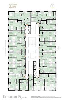 2-к квартира, вторичка, 60м2, 7/16 этаж