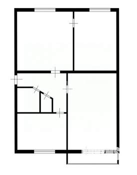3-к квартира, вторичка, 60м2, 2/5 этаж