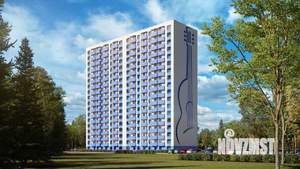 2-к квартира, строящийся дом, 56м2, 12/18 этаж