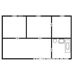 3-к квартира, вторичка, 46м2, 3/9 этаж