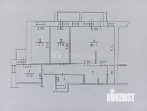 4-к квартира, вторичка, 120м2, 9/10 этаж