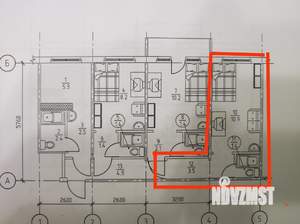 1-к квартира, вторичка, 16м2, 1/6 этаж