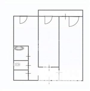 1-к квартира, вторичка, 35м2, 6/6 этаж