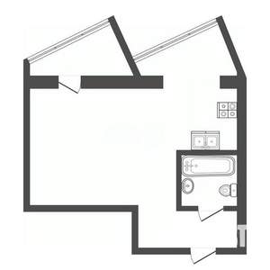 1-к квартира, вторичка, 35м2, 5/12 этаж