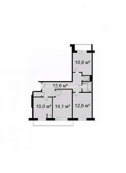 3-к квартира, вторичка, 65м2, 7/9 этаж