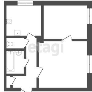 2-к квартира, вторичка, 38м2, 4/5 этаж