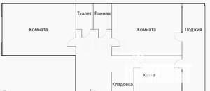 4-к квартира, вторичка, 95м2, 7/10 этаж