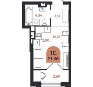 Студия квартира, вторичка, 21м2, 8/26 этаж
