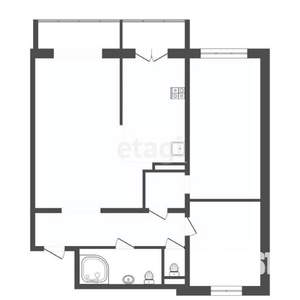 3-к квартира, вторичка, 77м2, 6/17 этаж