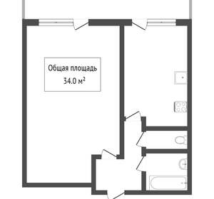 1-к квартира, вторичка, 35м2, 2/9 этаж