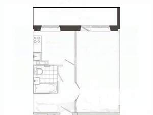 1-к квартира, вторичка, 26м2, 9/10 этаж