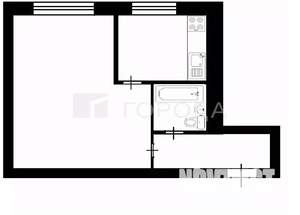 1-к квартира, вторичка, 31м2, 1/5 этаж